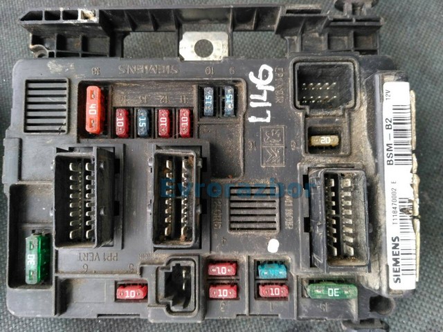 Схема предохранителей ситроен берлинго 2007 года